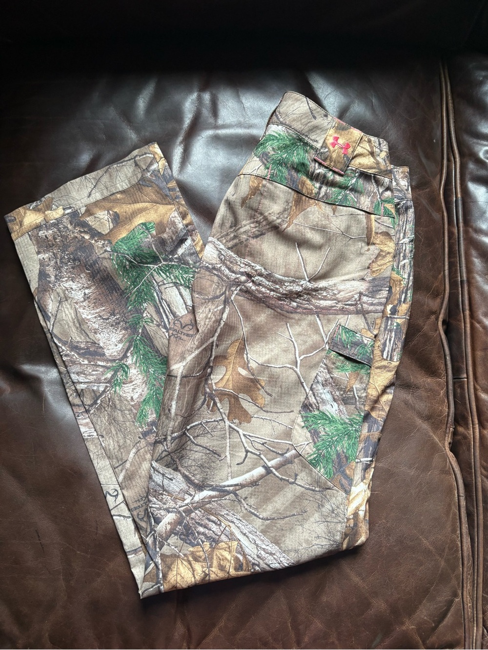 Camo Hunting Pants with Realtree-Style Print